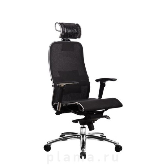 Офисное кресло Metta S-3.02 Samurai S-3.02 Python Edition Черный плюс