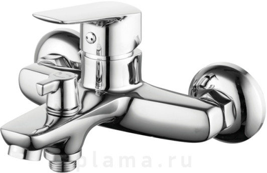 Смеситель Iddis Vibe VIBSB02I02WA для ванны с душем plama.ru