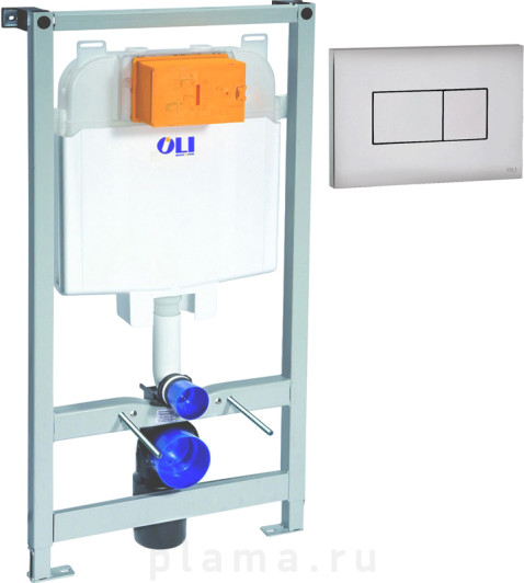 Система инсталляции для унитазов OLI Oli 74 с кнопкой смыва Karisma