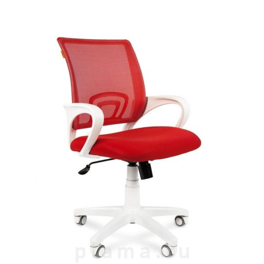 Офисное кресло красное Тайпит 696 белый пластик 7014837