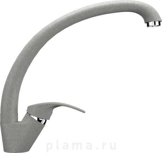 Смеситель Ulgran U-007(310) серый, для кухонной мойки plama.ru