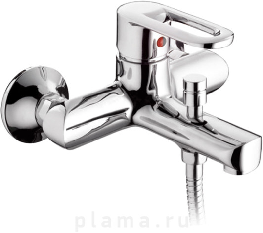 Смеситель Raiber Pikus R1402 для ванны с душем plama.ru