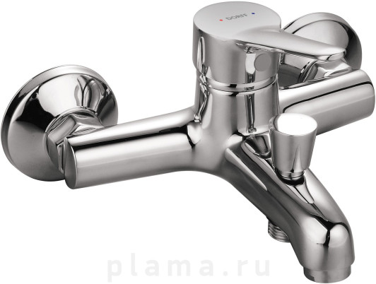 Смеситель Dorff Optima D2010000 для ванны с душем plama.ru