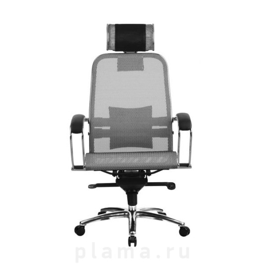Офисное кресло серое Metta S-2.02 Samurai S-2.02 Gray