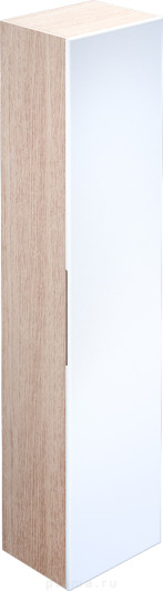 Шкаф-пенал Iddis Mirro 40 подвесной, белый, дерево