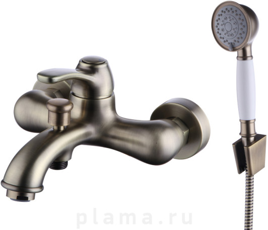 Смеситель Iddis Oldie OLDBR00i02 для ванны с душем plama.ru