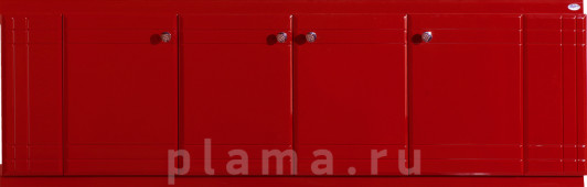 Экран Bellezza 1800 красная эмаль