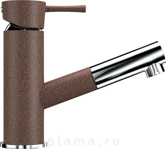 Смеситель Ulgran U-009(307) терракотовый, для кухонной мойки plama.ru