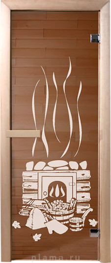 Дверь для бани и сауны Банные штучки 34012 Банька 190х70