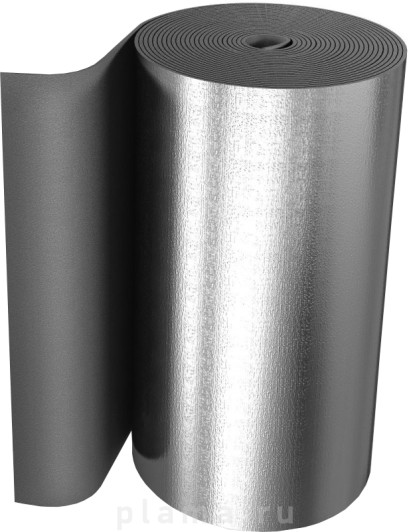 Теплоизоляция Energoflex Super AL 3/1,0-30 с покрытием алюминиевой фольгой