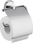 Держатель туалетной бумаги Hansgrohe Logis Classic 41623000 с крышкой