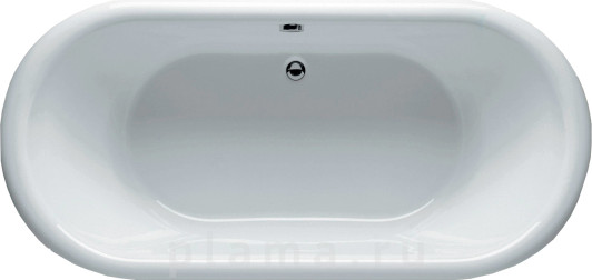 Акриловая ванна Riho Dua 180 белая панель