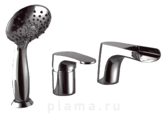 Смеситель Lemark Shift LM4345C на борт ванны plama.ru