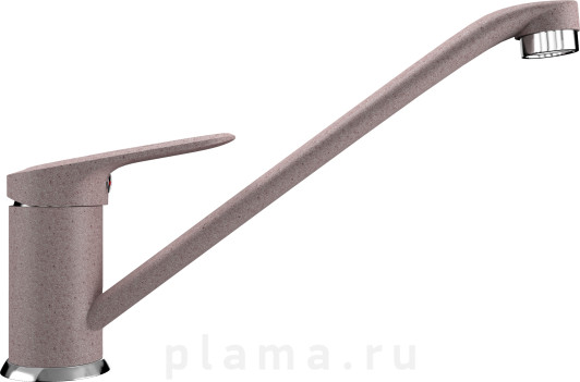Смеситель Ulgran U-004(315) розовый, для кухонной мойки plama.ru