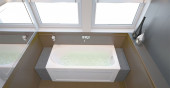 Акриловая ванна Aquanet West 150x70 с каркасом