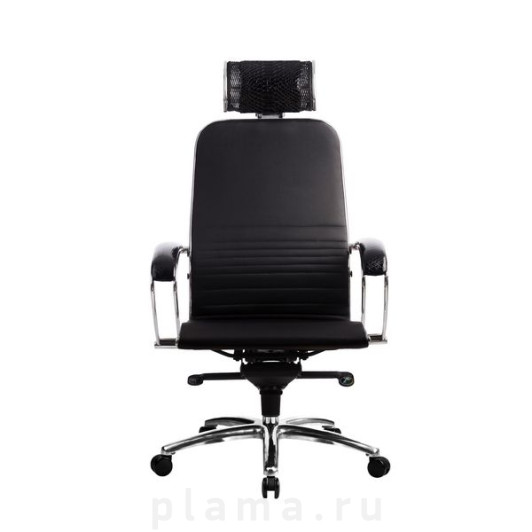 Офисное кресло кожаное Metta K-2.02 Samurai K-2.02 Python Edition Черный