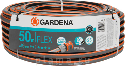 Шланг ПВХ Gardena Flex 18055-20 19 мм (бухта: 50 м)