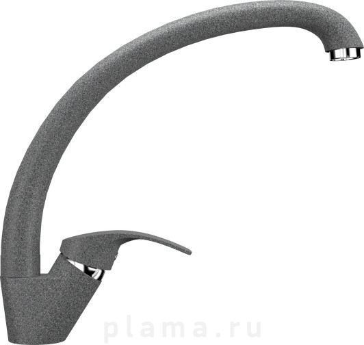 Смеситель Ulgran U-007(309) темно-серый, для кухонной мойки plama.ru