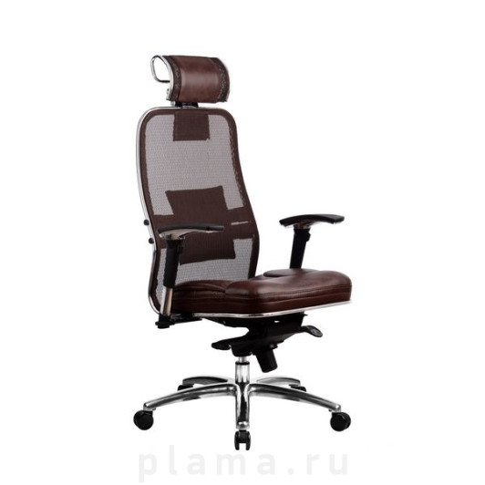 Офисное кресло коричневое Metta SL-3.02 Samurai SL-3.02 Dark brown