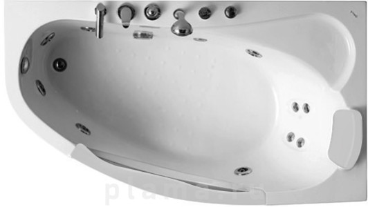 Акриловая ванна Gemy G9046-II B R