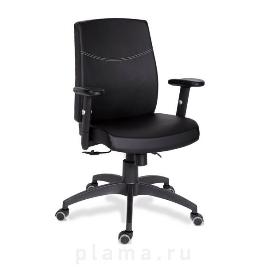 Офисное кресло Mirey МГ-19 МГ-19 RSJ ПАУК - экокожа черная