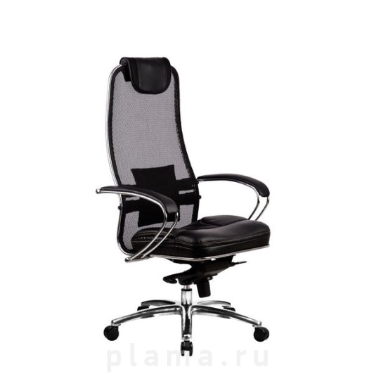 Офисное кресло черное Metta SL-1.02 Samurai SL-1.02 Black